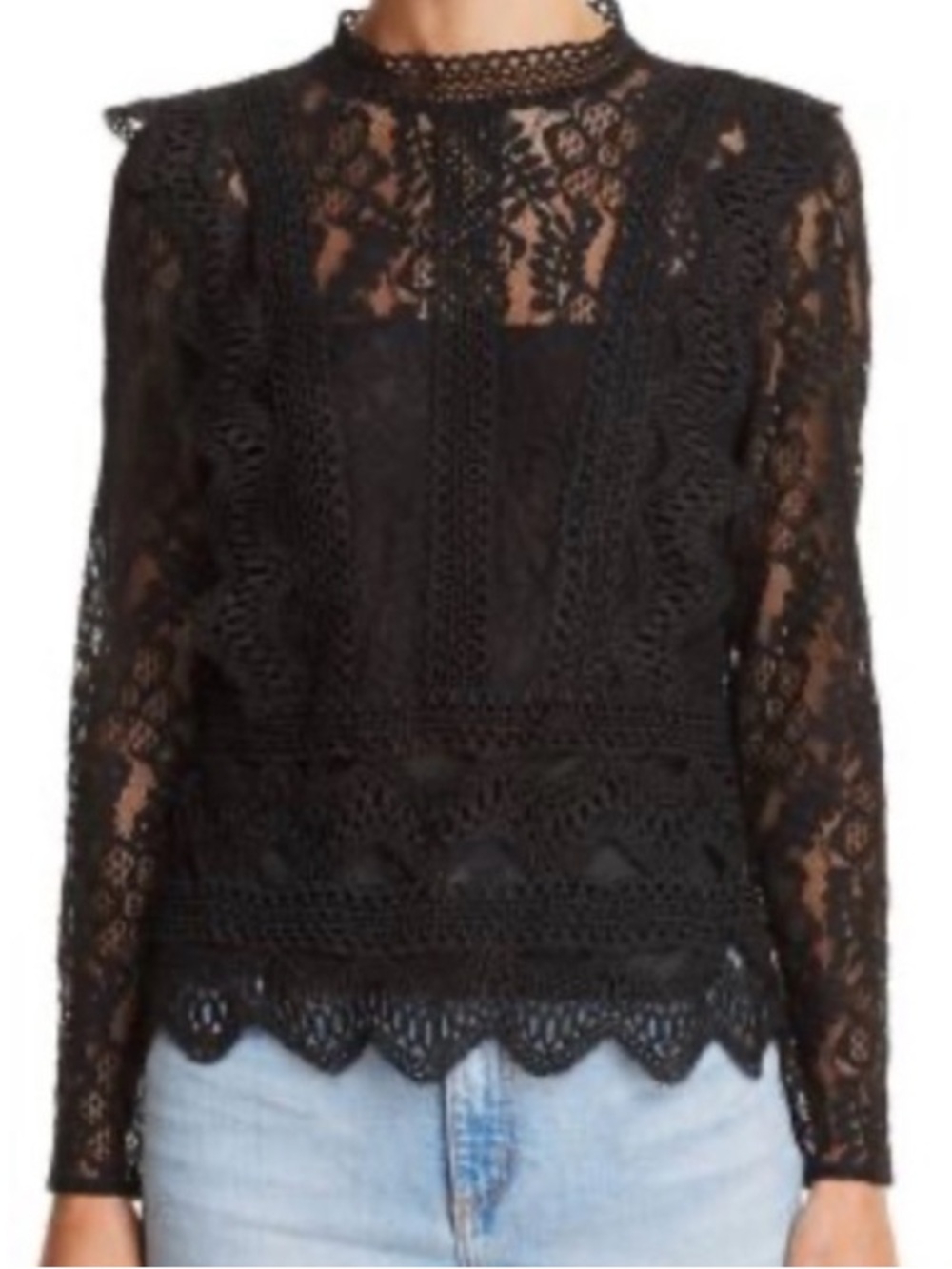 Adiva lace blouse.